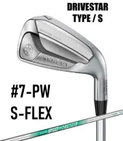 MENS YAMAHA INPRES DRIVE STAR TYPE-S #7-PW IRON SET N.S.PRO 850GH neo S-FLEX