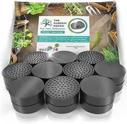 The Garden Gecko Invisible Pot feet for outdoor plant pots and flowers solid rubber pot risers with enhanced non-slip surface grip | 20 PACK.