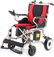 Heavy Duty Electric Wheelchair with Headrest, Foldable Powered Wheel Chair for Home Outdoor Electric Wheelchair with Motor 500W, 15 Miles Battery Life