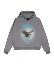 Monument Valley hoodie S,XS grey