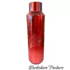 STARBUCKS Valentine Day 2022 Red Ombre Recycled Glass Water Bottle