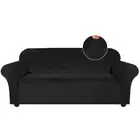 Velvet Couch Covers Sofa Covers for 3 Cushion Couch Stretch Sofa Slipcovers w...