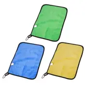 Thickened Fishing Cleaning Towel Microfiber Fishing Towel with Clips Gift
