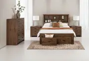 BROOKHAVEN 4 Piece King Tall Chest Bedroom Suite