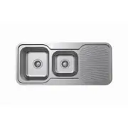 Estilo 1 And 3/4 Bowl Sink Drainer Left Hand Bowl