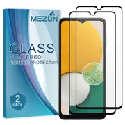 [2 Pack] Full Coverage Samsung Galaxy A13 5G Tempered Glass Crystal Clear Premium 9H HD Screen Protector by MEZON (Galaxy A13 5G, 9H Full) – FREE EXPRESS