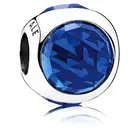 Authentic Pandora Silver Royal Blue Radiant Droplet Bead 792095NCB