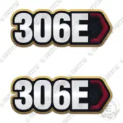 Fits Caterpillar 306E Custom Number Decals Excavator - 7 YEAR OUTDOOR 3M VINYL!