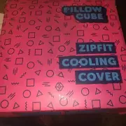 Pillow Cube Zipfit Cooling Cover Twin Xl Mattress Protector NIB