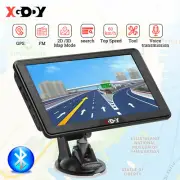 XGODY 7" GPS Navigation with Bluetooth Portable GPS SAT NAV Free Australia Map