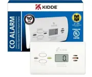 Kidde Battery-Operated Carbon Monoxide Alarm - White