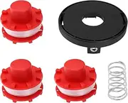ECSiNG 1 Set Lawn Trimmer String Trimmer Line Spool Compatible with Einhell GE-CT 36/30 LI E SOLO Compatible with AGILLO 36/255 BL-SOLO Compatible with AGILLO 18/200