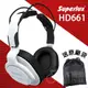 【公司貨附發票】送原廠袋轉接頭 Superlux HD661 監聽耳機 耳罩式耳機 封閉式專業監聽級耳機 舒伯樂 白