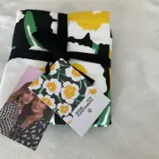 New Target Diane Von Furstenberg Kitchen Towels Arrow Geo Green Yellow Poppy DVF