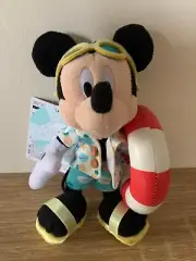Tokyo Disney Resort - SuiSui Summer Mickey Mouse Plush Badge Toy 17cm