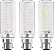 HZSANUE LED Corn Bulbs 22W, B22 Bayonet Cap LED Light Bulbs,6000K Daylight White, 2500Lm,180W Incandescent Bulbs Equivalent,No Dimmable,Pack of 3