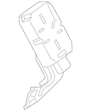 Genuine Nissan Control Module 28595-1KM5A (for: Nissan)