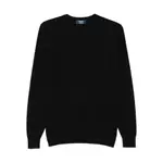 [Fedeli] Fedeli Crew-neck Long-sleeve Top 50 IT BLACK
