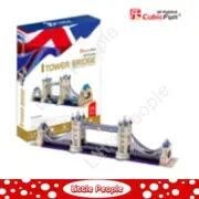 Tower Bridge - 120pc 3D Puzzle by CubicFun NEW FACTORY SEALED