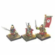 Samurai Dwarf Samurai Dwarves - Command 28mm Metal Unpainted