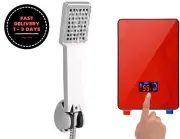 Calentador de Agua Caliente Display Digital 6.5kW, Baño Baño Ducha Kit Hogar.
