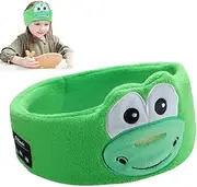 Kids Headphones Headband, Wireless Headband Headphones Kids, Headband Earphones for Children,Bandeau Toddler Headphones, with Thin Speakers & Super Soft Headband (Dinosaur)