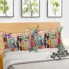 Patchwork Cushion Cover Handmade Pillowcase Mediation Cushion Case Traditional