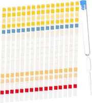 Toddmomy Test Strips 16 in 1 Kit Drinking Water Test Papers 50 Pack Easy to Store