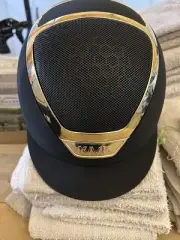 KASK Dogma Chrome Light Helmet - Black and Gold Size 56