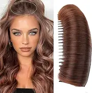 Hair Bumps for Volume Insert, Natural Invisible Fluffy Hair Pad, Washable Clip on Wigs Styling Insert Tool for Women Girls
