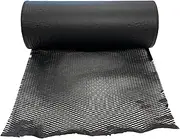 Black Honeycomb Kraft Paper Cushioning Wrap Roll Eco Packaging 500mm x 450m Bubble Wrap Alternative for Packing & Moving