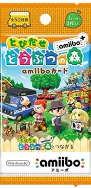 “Animal Crossing amiibo+” amiibo card (1BOX 20 packs)