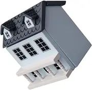 Totority Adorable Miniature House 1:12 Scale Little Toy Casa De Muñecas Madera Decorative Mini House Model for Home Decor