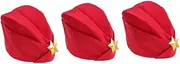 [Holibanna] 4 Pcs Sailor Dance Hat Berets Stewardess Boat Cap