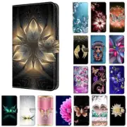 Case For Google Pixel 9 8 7 Pro 6a 7a 8a Patterned Flip Wallet Stand Phone Cover