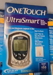 BRAND NEW OneTouch UltraSmart Blood Glucose Monitoring System Monitor As Is READ