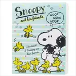 大賀屋 史努比 A4 6層 夾鍊袋 資料夾 文件夾 檔案夾 文具 SNOOPY 塌客 打電話 日貨 J00013379