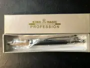 Vanishing Flaming Torch Magic Trick - easy flint ignition - KING MAGIC PRO New
