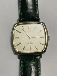 在飛比找Yahoo!奇摩拍賣優惠-Rolex Cellini 18KWG 白金錶殼 男女通用錶