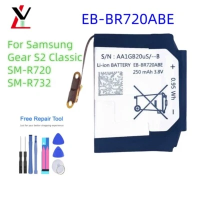 Battery EB-BR720ABE For Samsung Gear S2 Classic SM-R720 SM-R732 Smart Watch