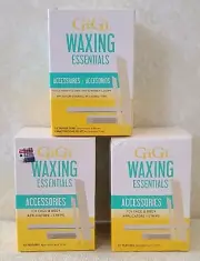 ( 3 ) GIGI • WAXING ESSENTIALS, APPLICATORS & MUSLIN STRIPS for FACE & BODY