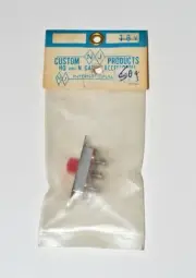 HO and N Scale 16v Red Switch for Model Railroads & Trains