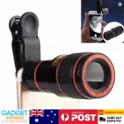 GEX HD Clip-on 8x Optical Zoom Universal Mobile iPhone Telescope Camera Lens