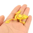 12x Frogs Model Amphibian Teaching Toy Ornament Set W/Fake Grass And Stone KMY