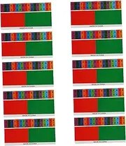 BESTonZON 10pcs Kalimba Note Stickers Mini Thumb Piano Stickers Beginner Learning Musical Scale