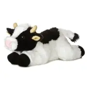 Aurora 12" May Bell Cow Flopsie Plush Stuffed Animal Toy #31430
