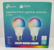 TP Link Kasa Smart Light Bulb 2 Pack Smart WiFi Model KL125P2 800 Lumens 60w