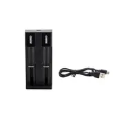 2 Sets 3.7V/4.2V Micro USB Battery Charger 18650 26650 Li-ion Battery Charger