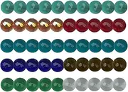 Colorful Glass Marble, Round Colorful Marble Decoration, Decorative Glass Gems for Collectable, Glass Marble for Aquarium, Vases, Table
