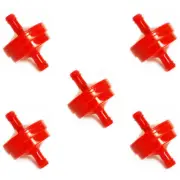 (5) In Line Gas Fuel Filter 1/4" Fits Scag Walk Behind Zero Turn Mower 48057-02